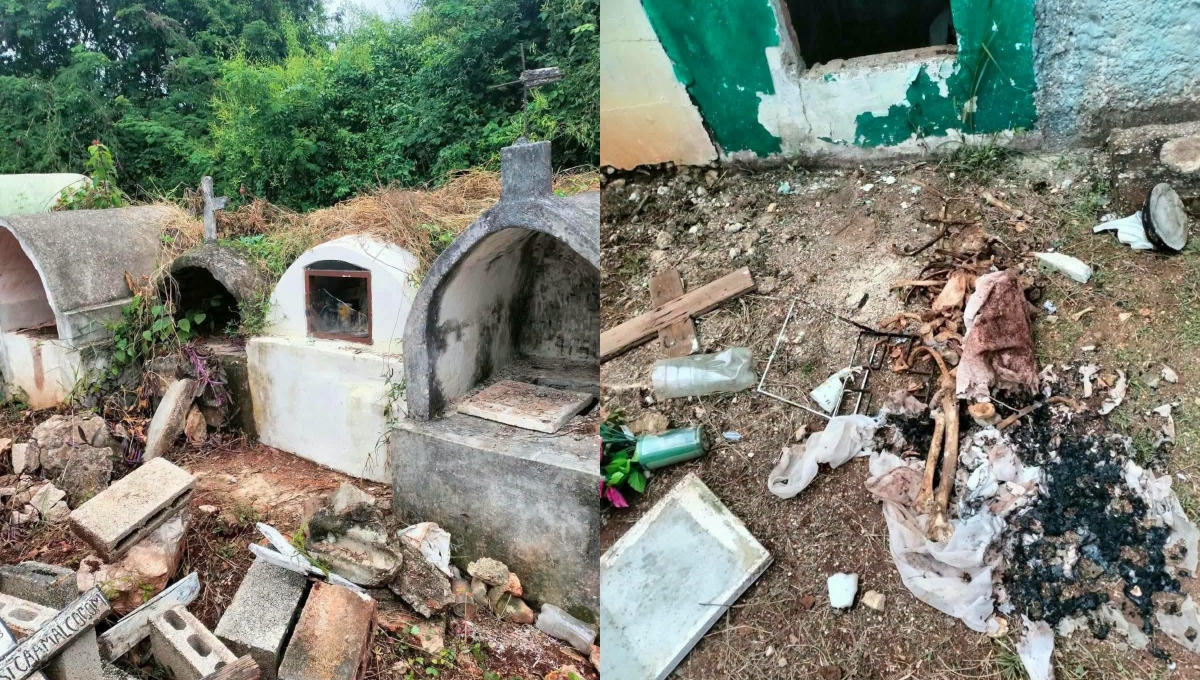 Exigen vigilancia en cementerio de Tinum tras denuncia de tumbas profanadas