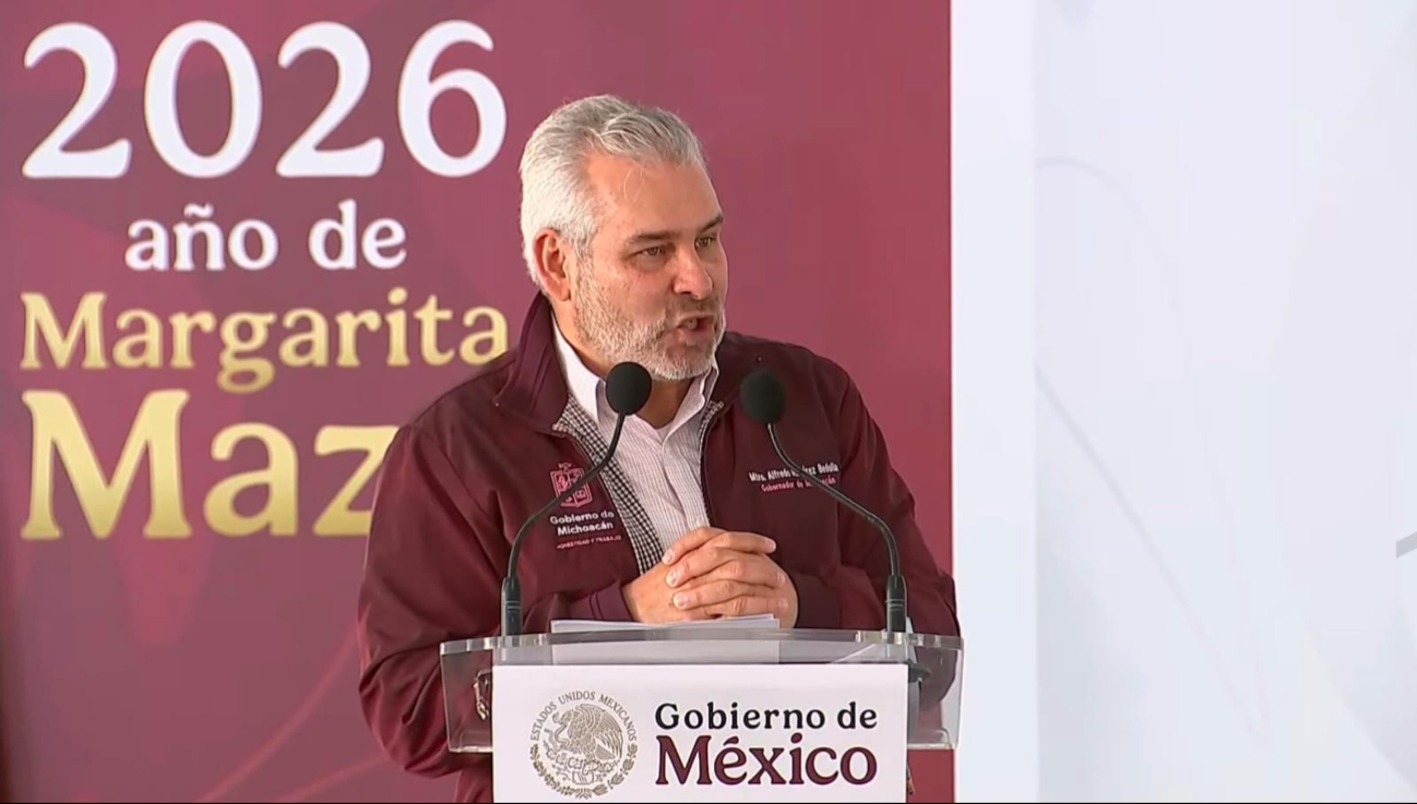 El gobernador Alfredo Ramírez Bedolla informó sobre los proyectos durante la entrega de viviendas del programa Vivienda para el Bienestar, encabezada por Claudia Sheinbaum en Villas del Pedregal