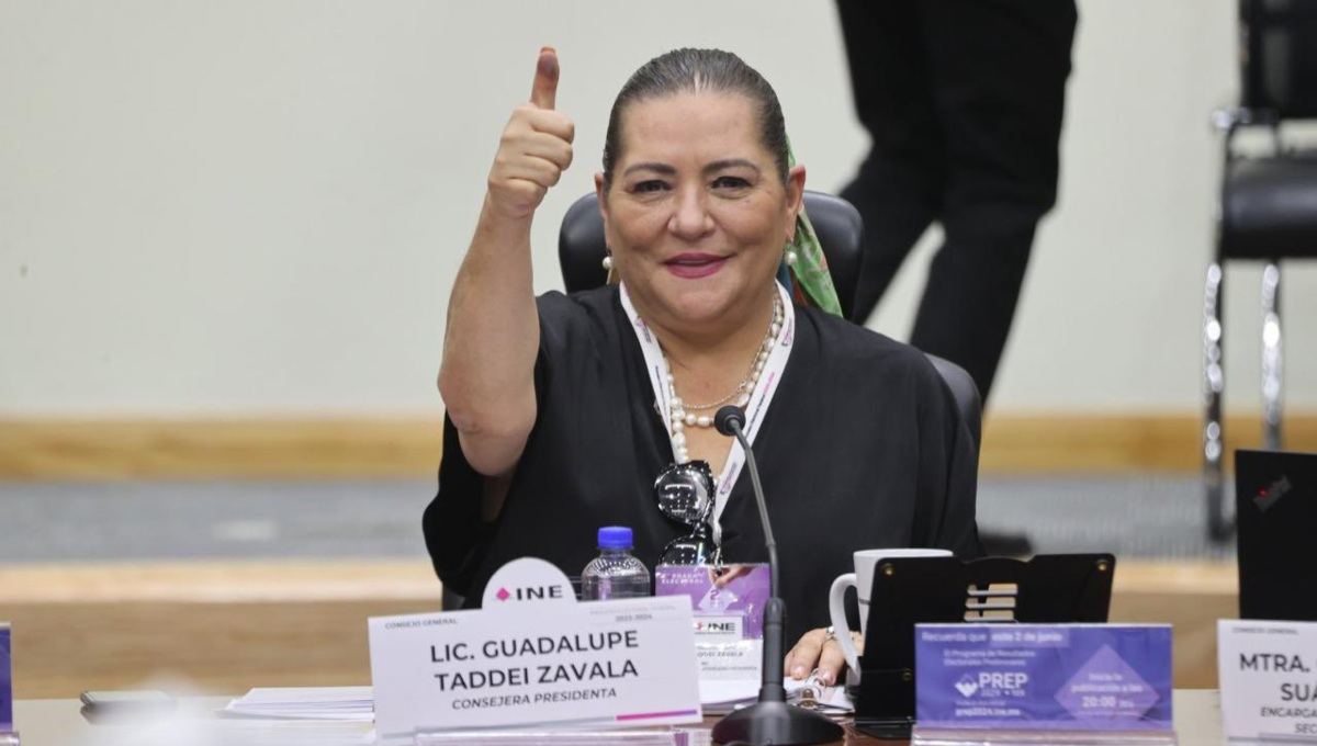 Guadalupe Taddei renuncia al INE tras una “profunda reflexión”.
