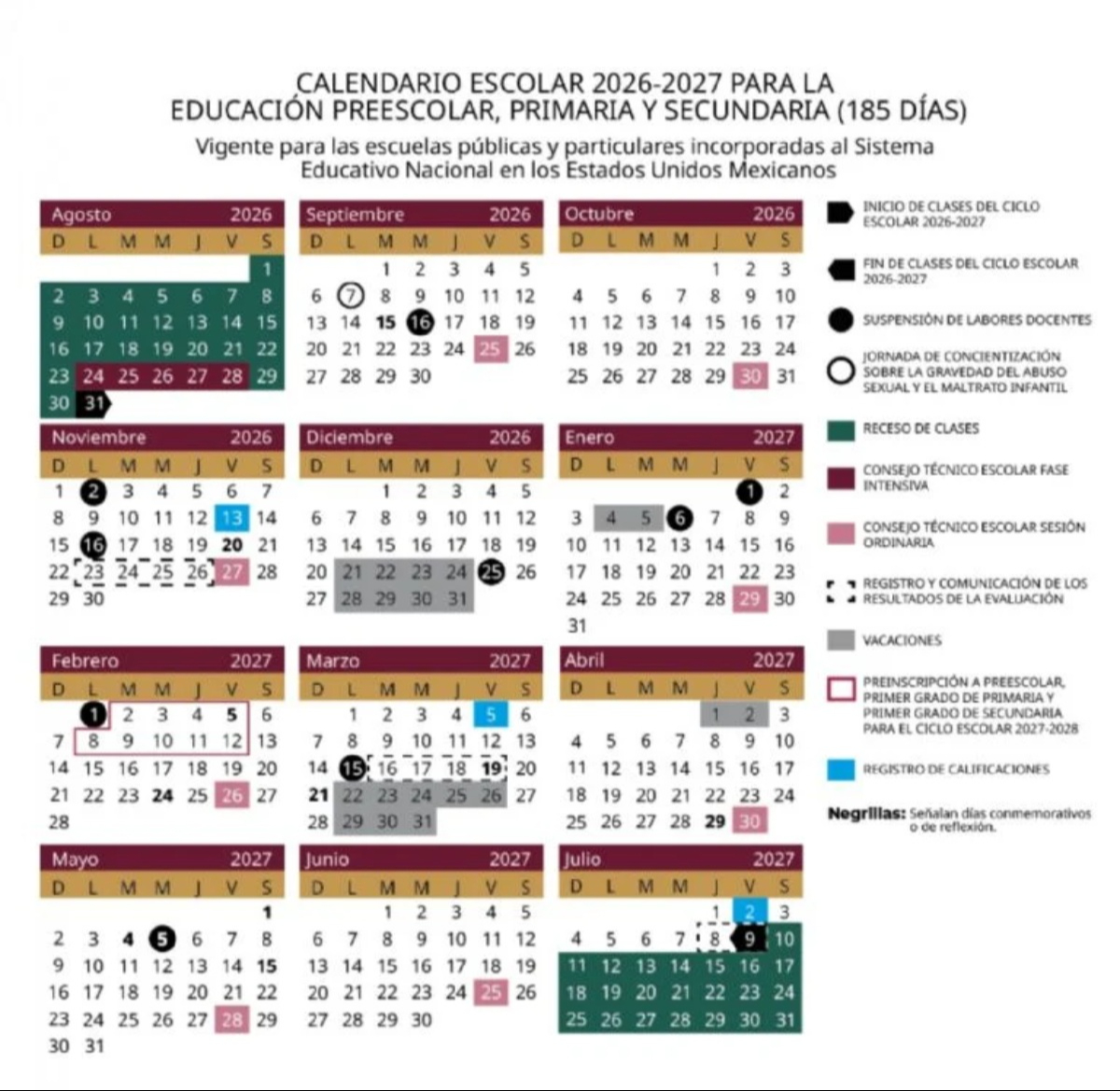 SEP confirma megapuente de 4 días en su calendario.
