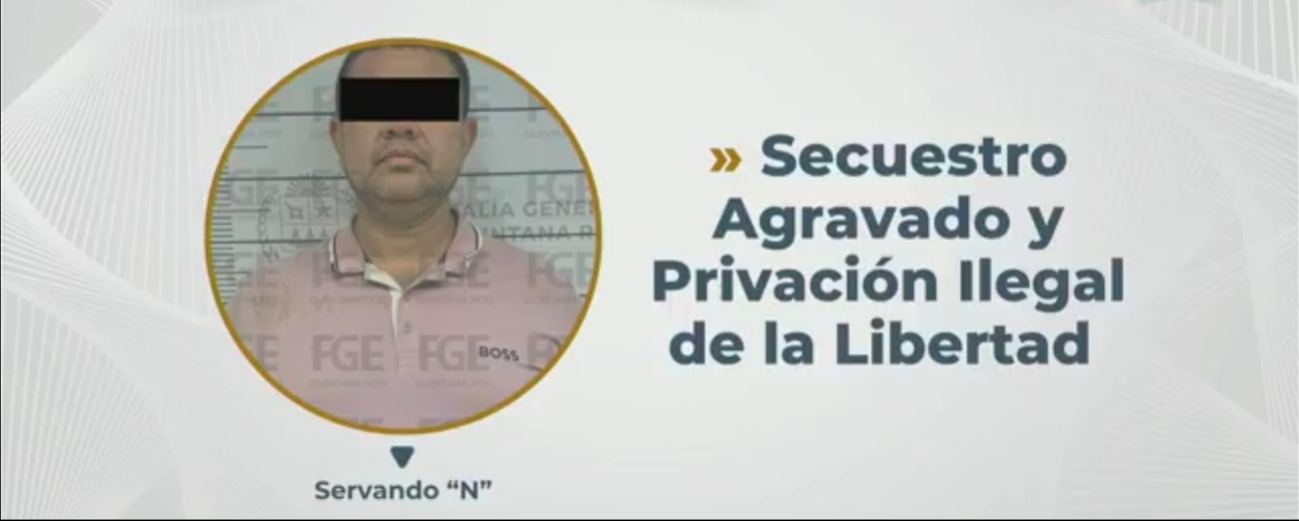 Capturan en Cancún a Servando “N” por presunto secuestro agravado en Michoacán