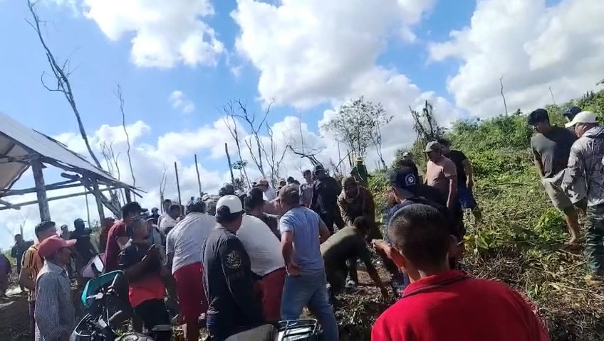El enfrentamiento derivó de la invasión de linderos y colindancias por parte de personas ajenas a la comunidad.