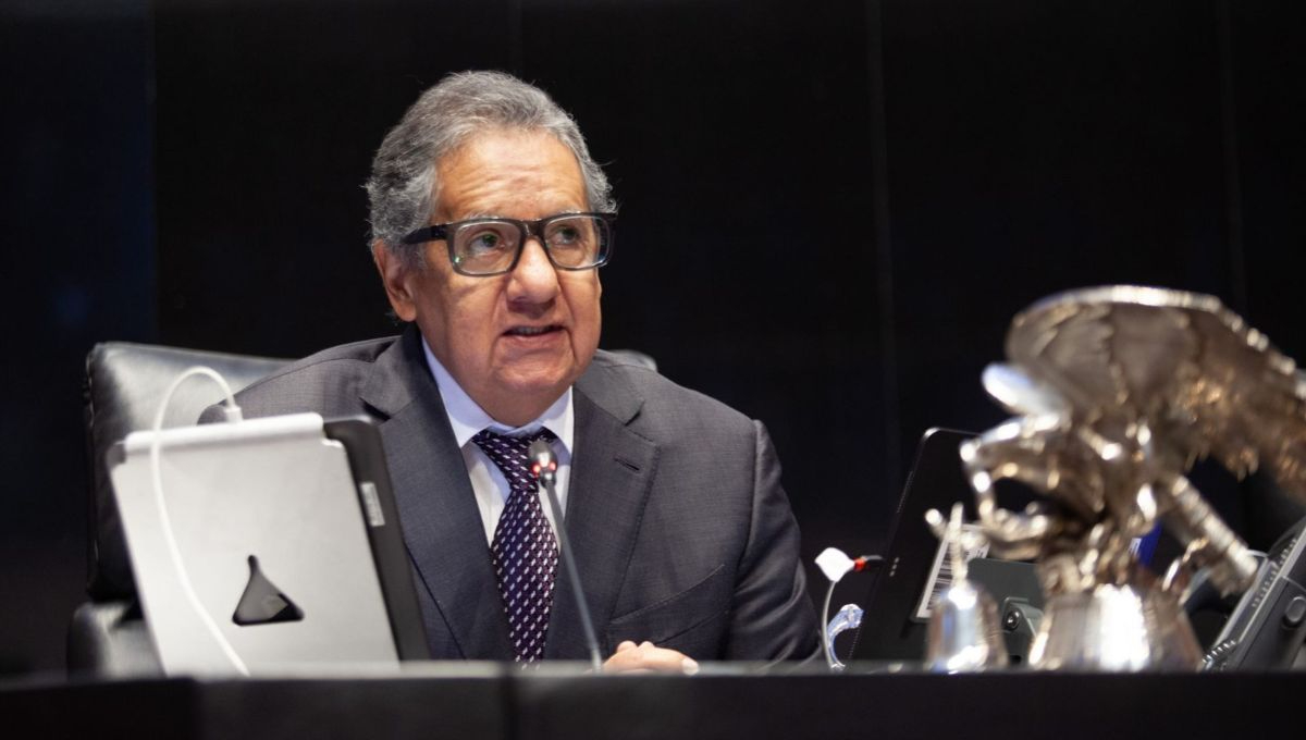 Higinio Martínez Miranda, presidente de la Mesa Directiva del Senado