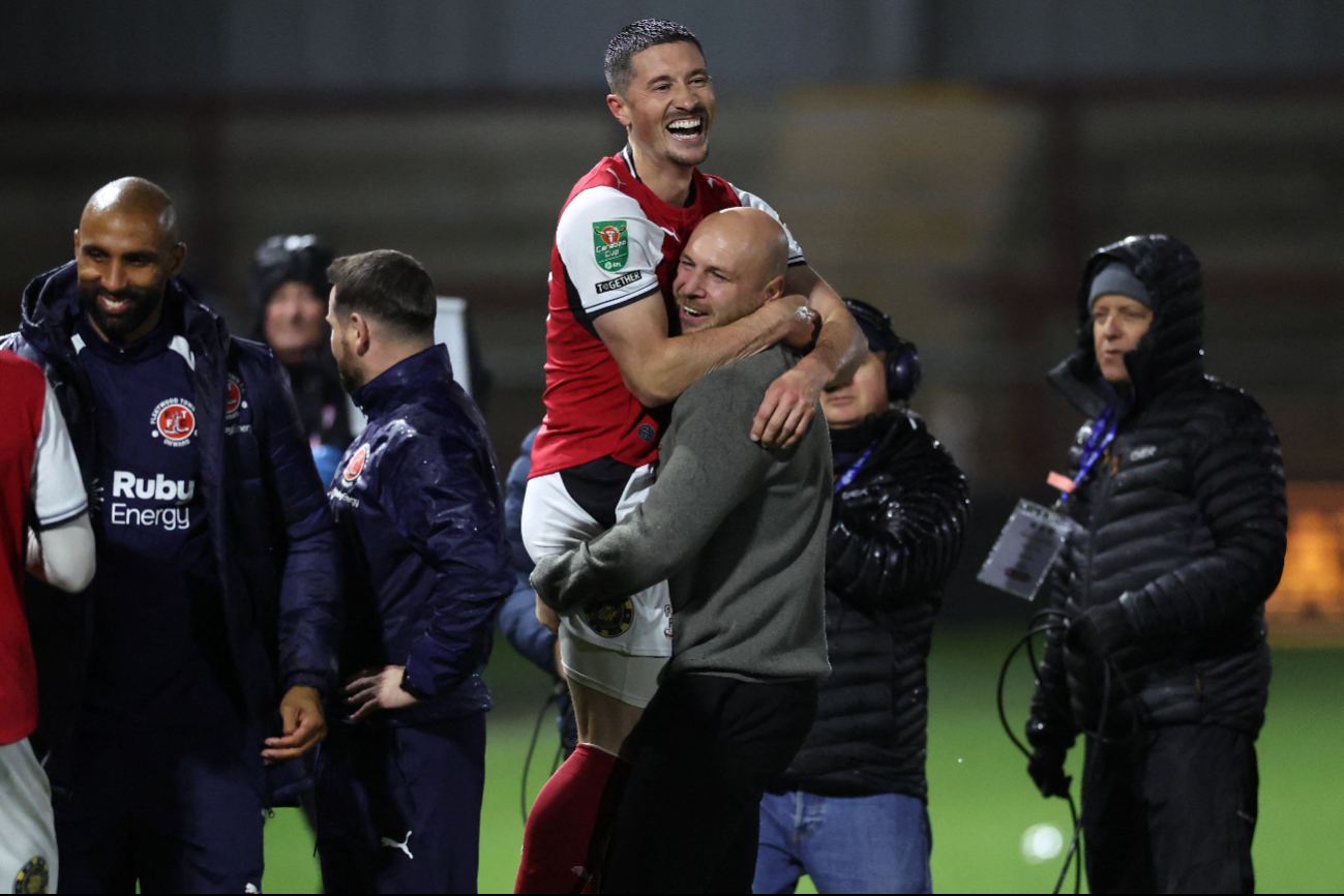 El Fleetwood Town dio la sorpresa de la jornada y eliminó al poderoso Arsenal.