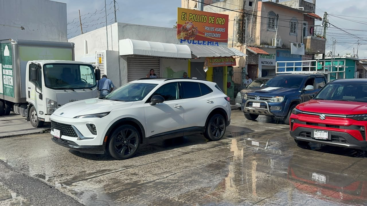 Solo se registraron daños materiales en el choque en Carmen
