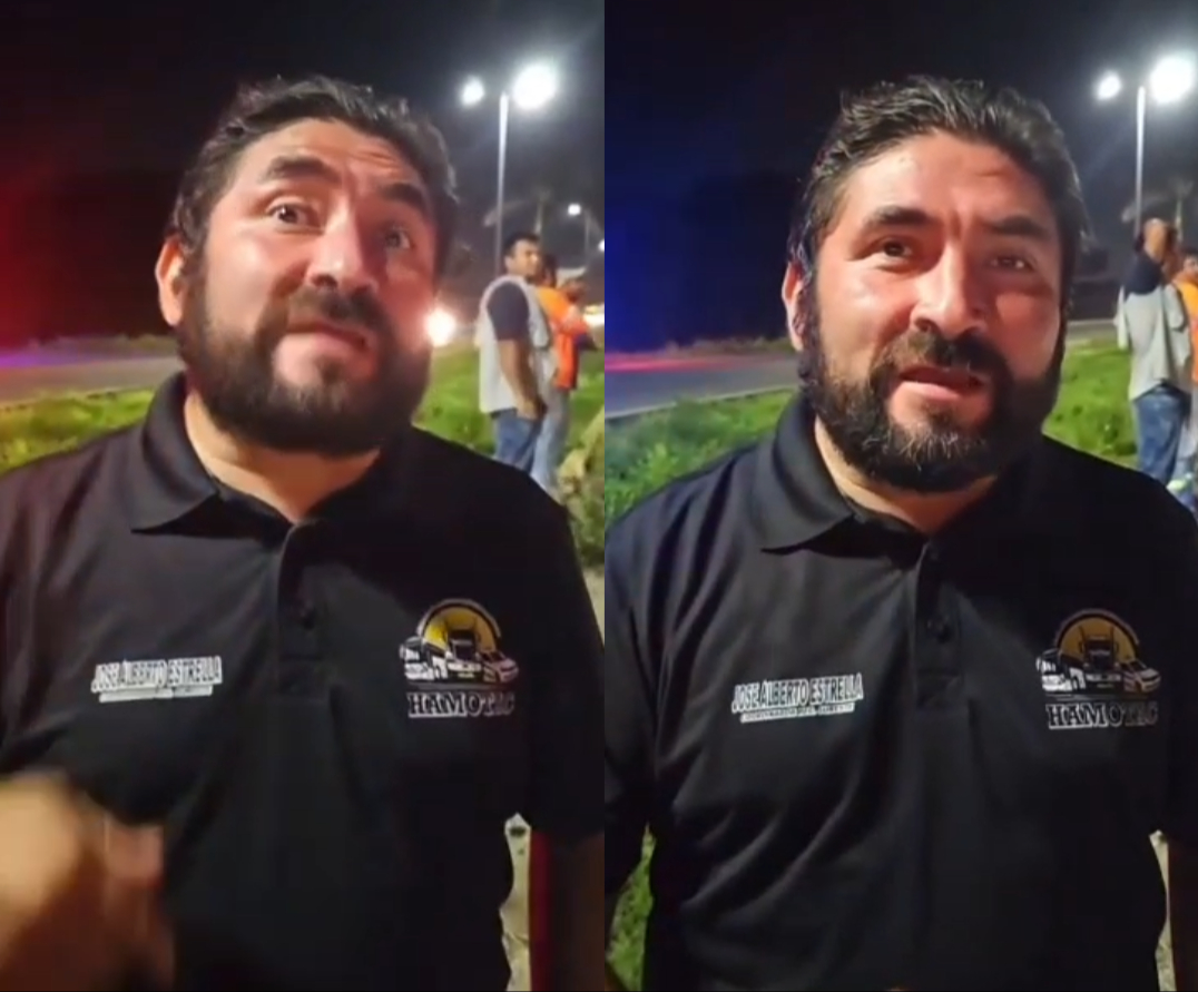 En un video, un transportista aseguró que mantendrán su manifestación y que no cederán ante posibles amenazas de las autoridades