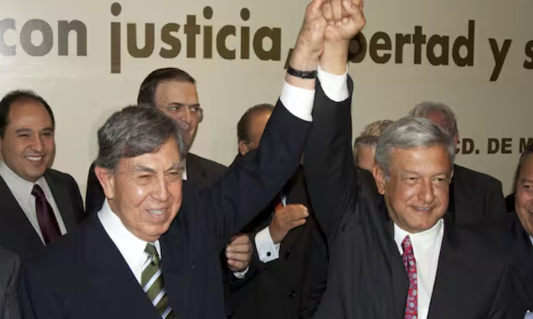 Despide AMLO a Cuauhtémoc Cárdenas reconociendo su legado democrático