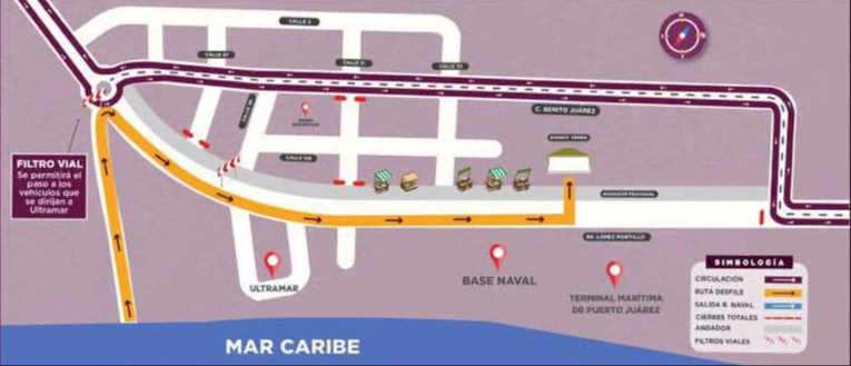 La Policía Cancún implementará un dispositivo especial de seguridad vial durante los festejos