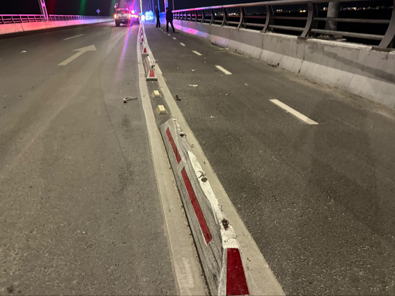 El accidente ocurrió en el sentido de la zona hotelera hacia la avenida Kabah