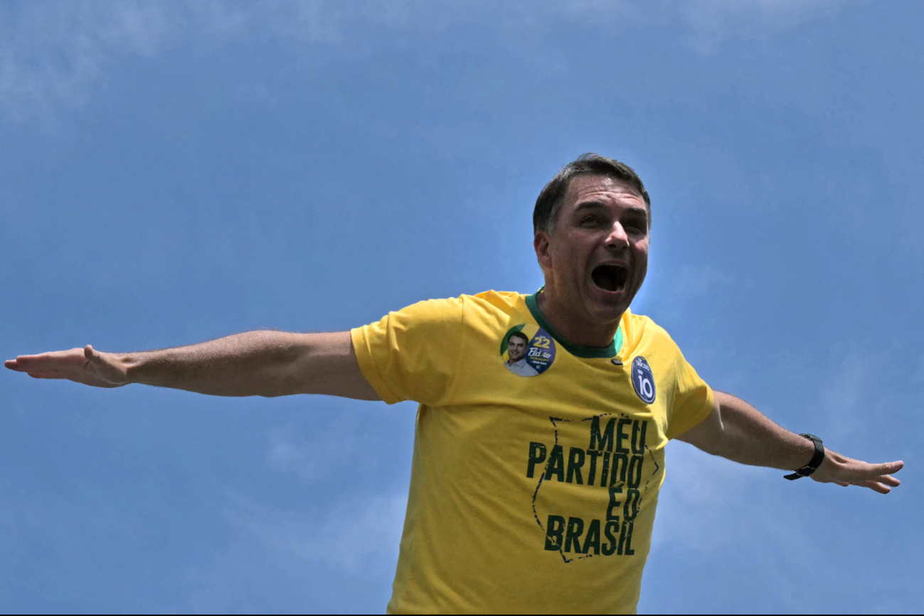 Bolsonaro ganó la primera vuelta y se perfilaba para ganar la presidencia.