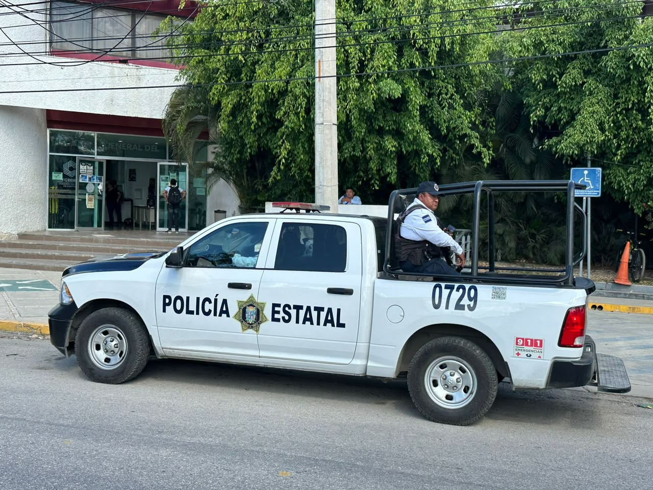 Un joven originario de Escárcega recibió auxilio por parte de agentes de la Policía Estatal.