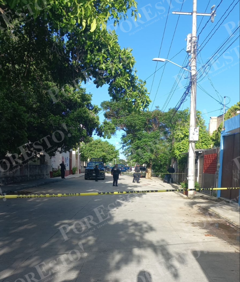 La agresión fue reportada en el cruce de las calles 80 y 75 Norte, cerca de la avenida Niños Héroes