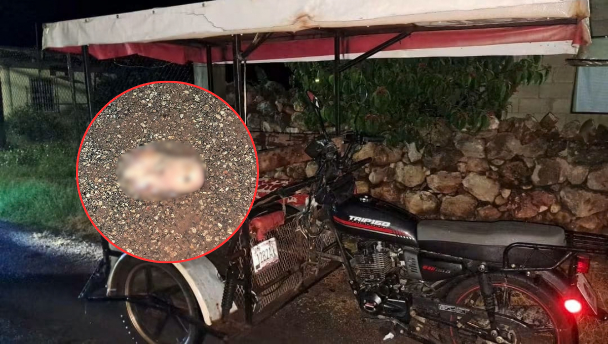 Caída en bache deja a mototaxista sin tres dedos en Hecelchakán, CampecheCaída en bache deja a mototaxista sin tres dedos en Hecelchakán, Campeche