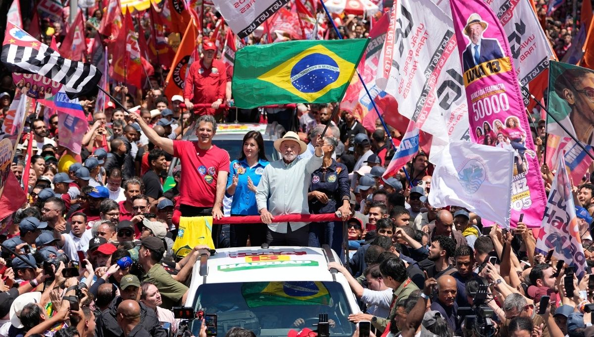 El actual mandatario, Luiz Inácio Lula da Silva, busca un cuarto mandato presidencial no consecutivo