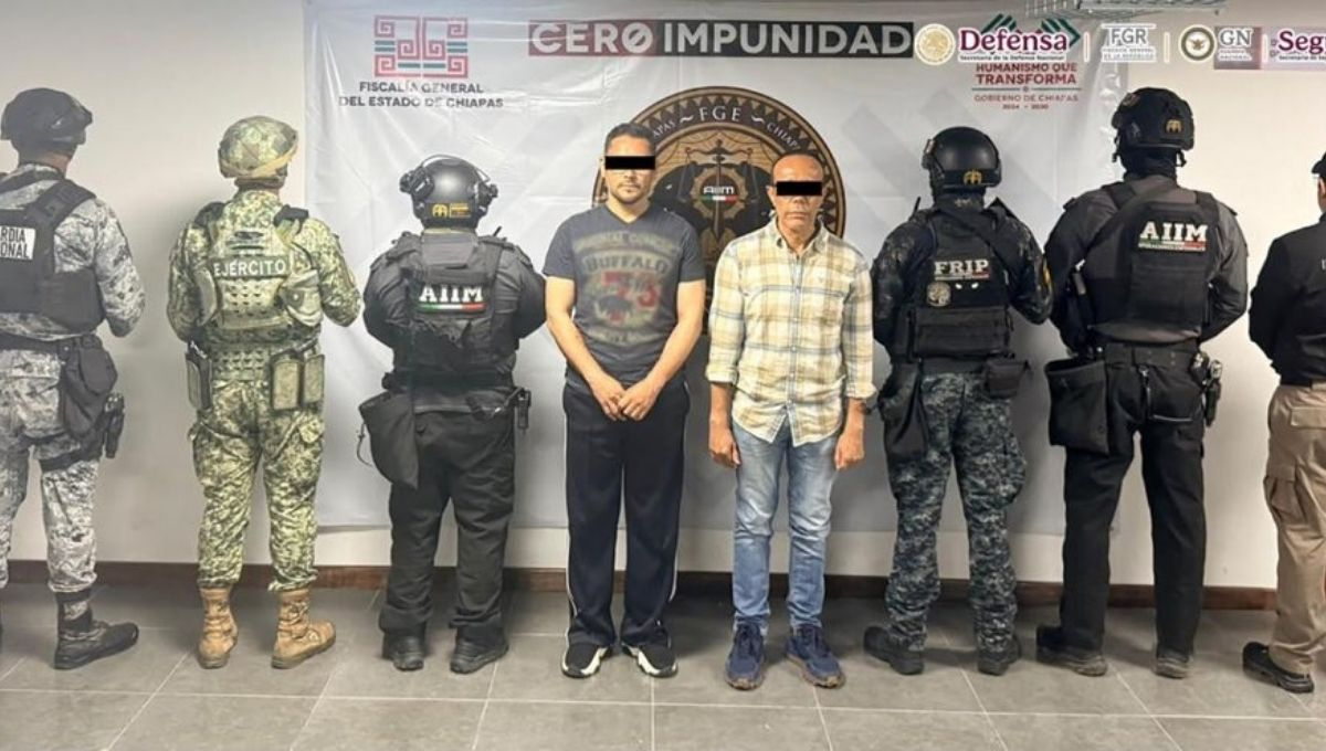 En el operativo también fueron aprehendidos mandos y elementos de la Policía Municipal
