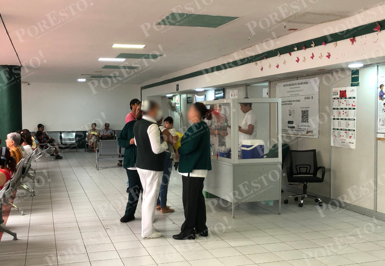 Personal del IMSS en Cancún denuncia fallas de aire acondicionado y falta de equipo