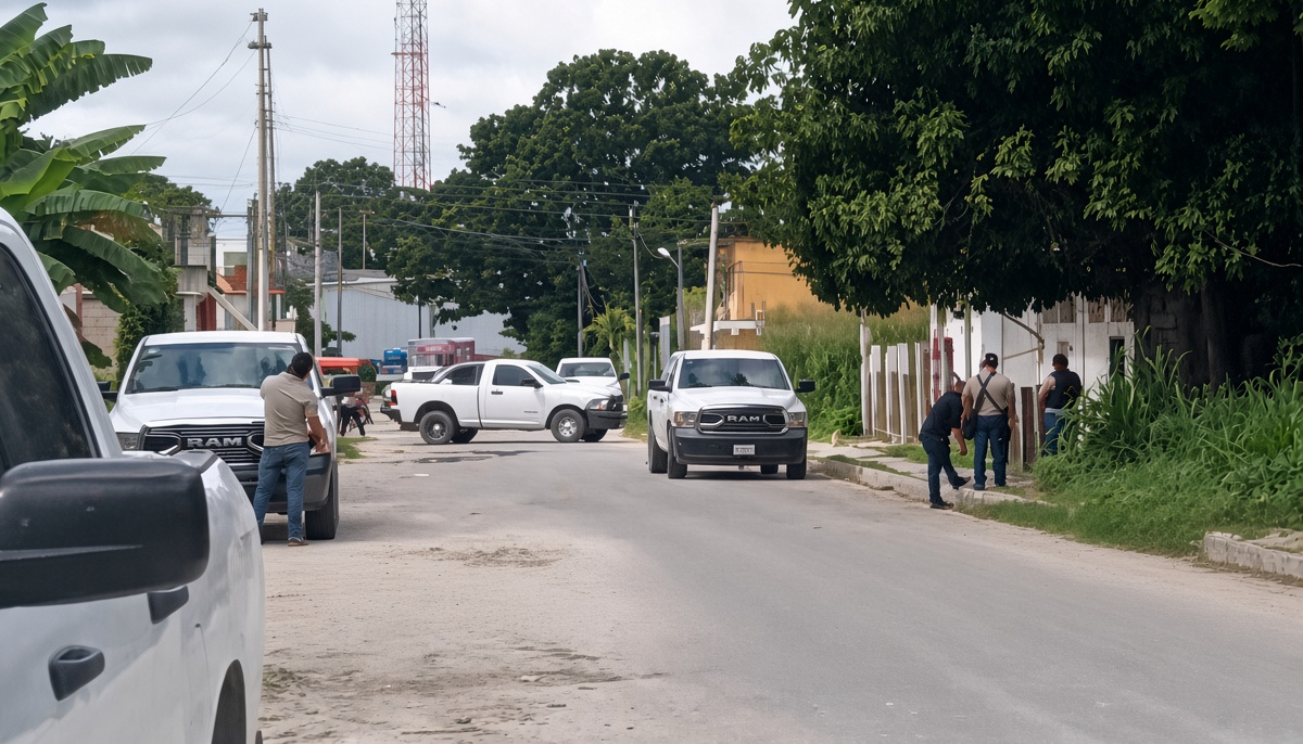 Catean presunto punto de droga en la colonia Revolución de Escárcega