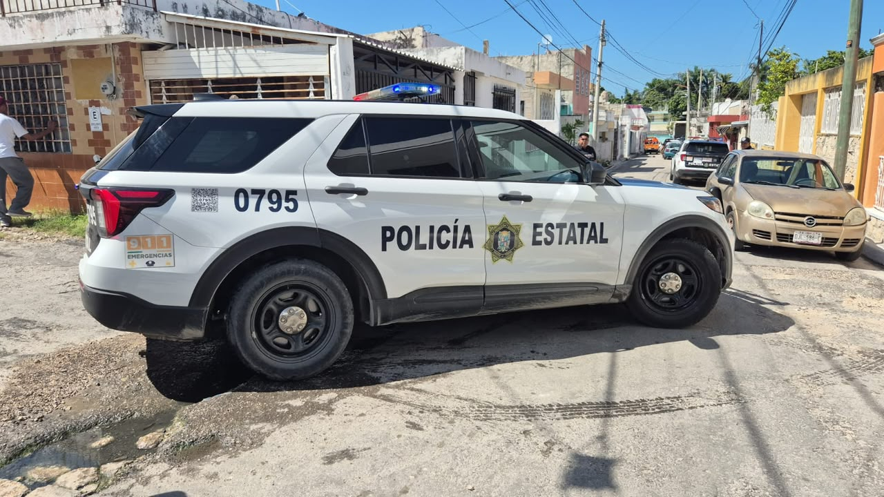 Un sujeto presuntamente armado generó movilización policiaca en Campeche.
