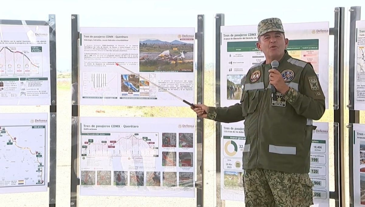 Gustavo Ricardo Vallejo Suárez, comandante del Agrupamiento de Ingenieros Felipe Ángeles