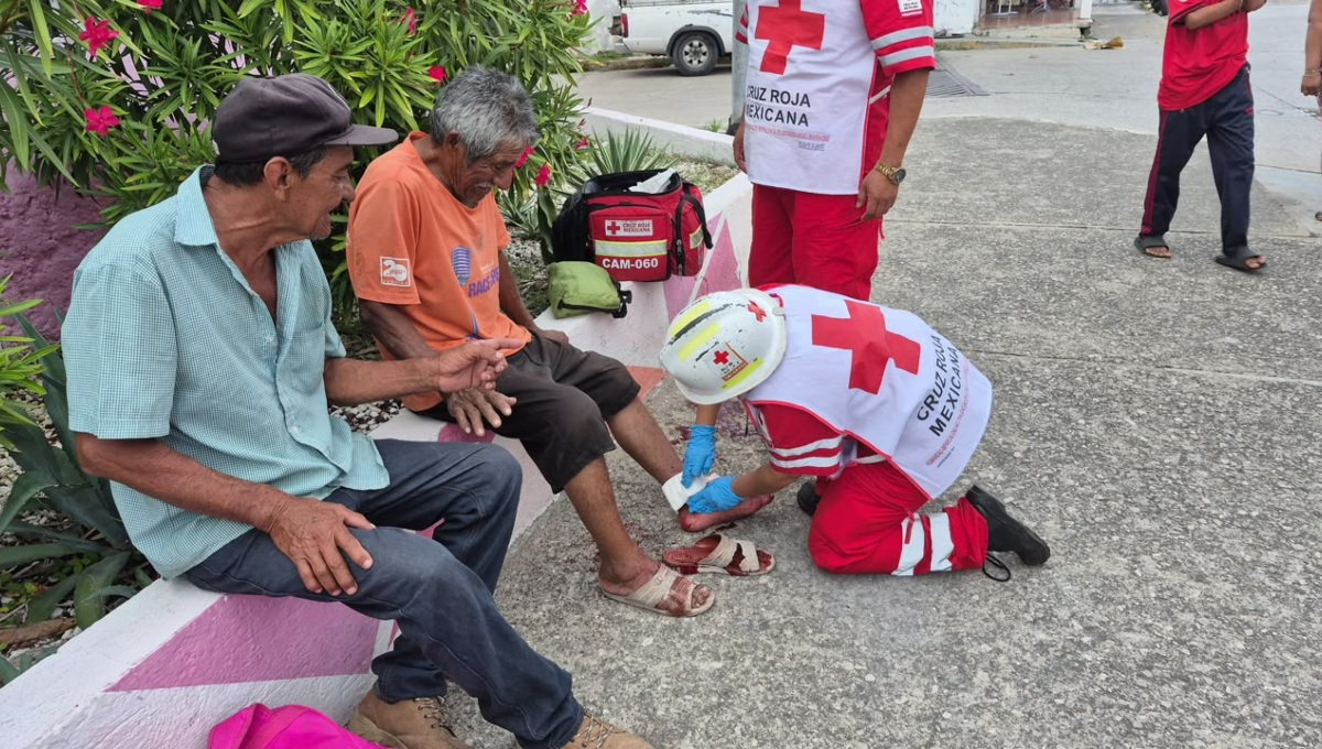 Hombre resulta lesionado tras cortarse con un vidrio en la colonia Manigua.