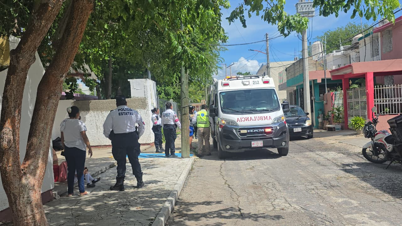 Un menor con discapacidad resultó herido al ser atropellado por un motociclista en Fovissste Belén.