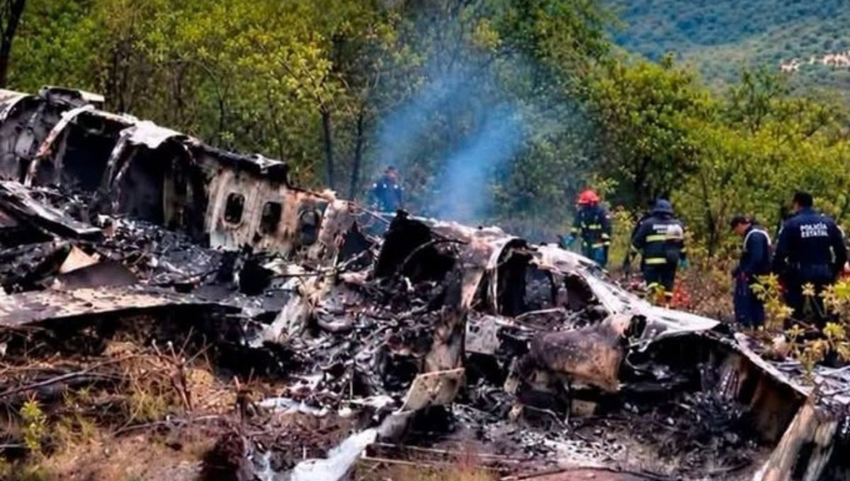 La aeronave accidentada era utilizada regularmente por el gobernador Miguel Ángel Navarro y su familia