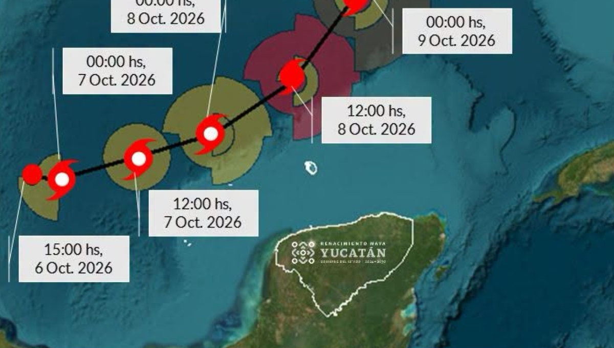 Depresión Tropical 9 toma fuerza en el Golfo de México