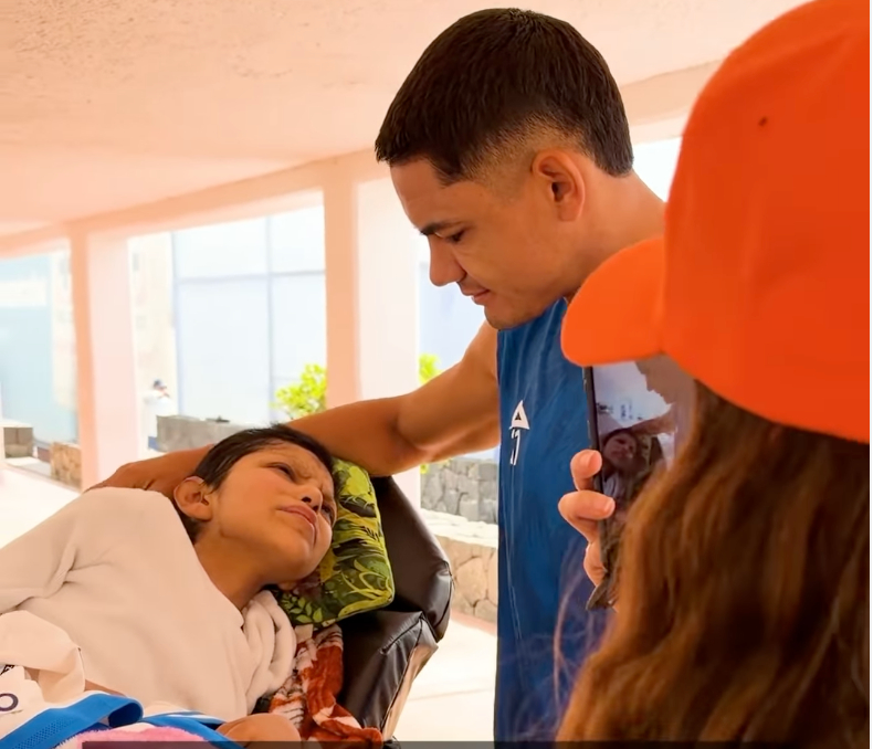 El fan logró cumplir su sueño y ser testigo