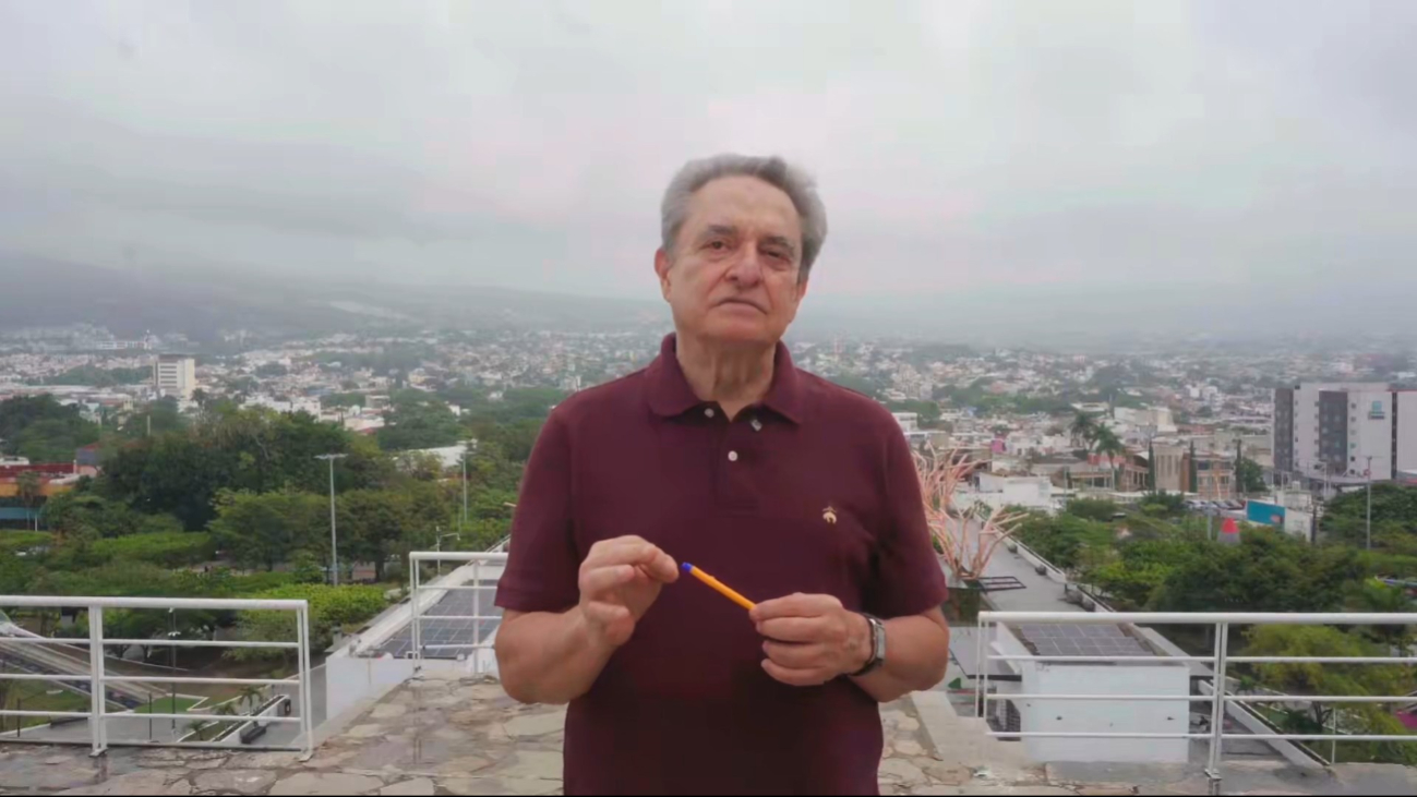 El hermano del expresidente busca la coordinación distrital por el Distrito 9 de Chiapas, en Tuxtla Gutiérrez.
