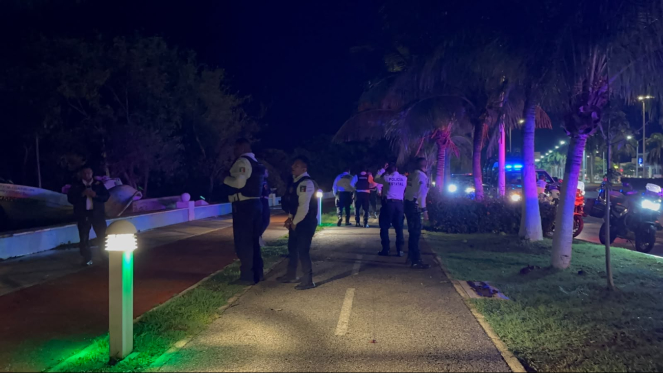 Policías revisan a pescadores en la Justo Sierra; descartan supuesto asalto