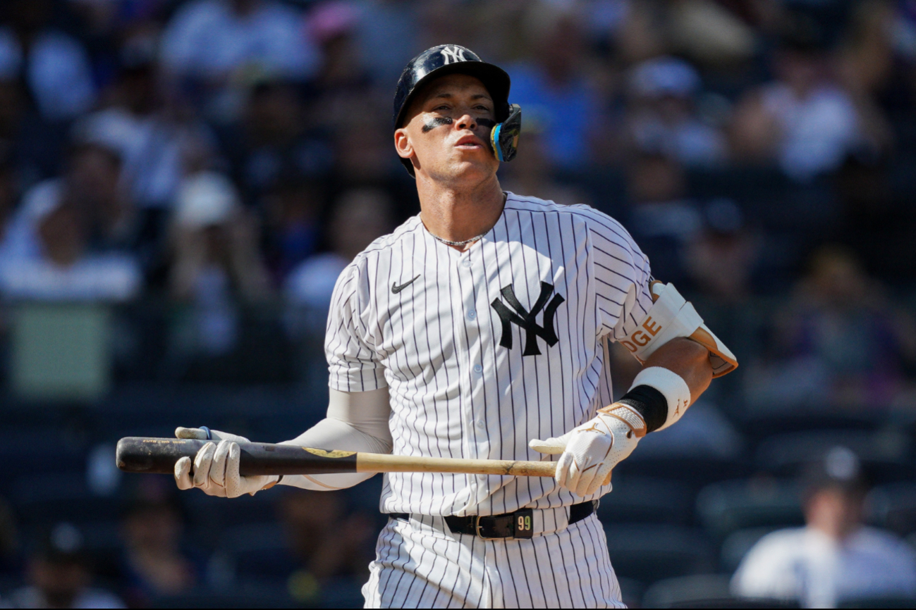 Aaron Judge se perdió los Playoffs por lesión y fue factor para que fueran eliminados.