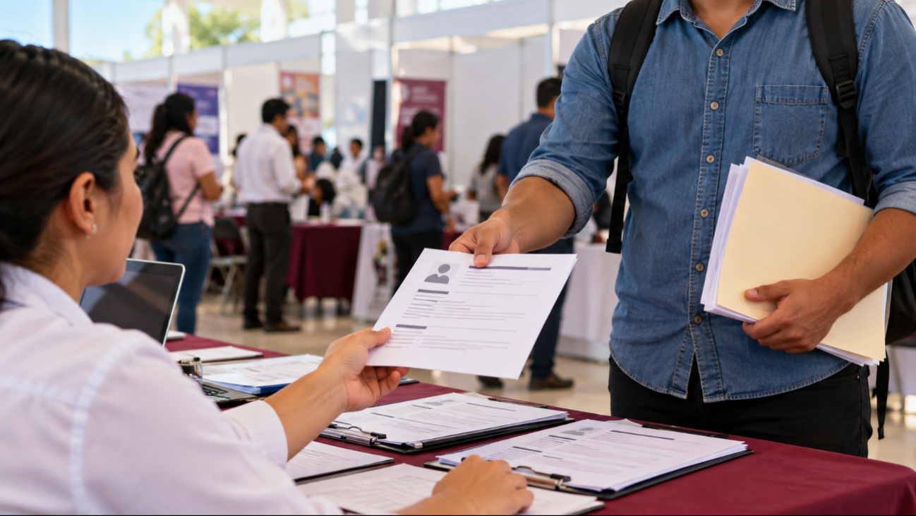 Campeche tendrá una Feria Nacional de Empleo este jueves 8 de octubre de 2026.