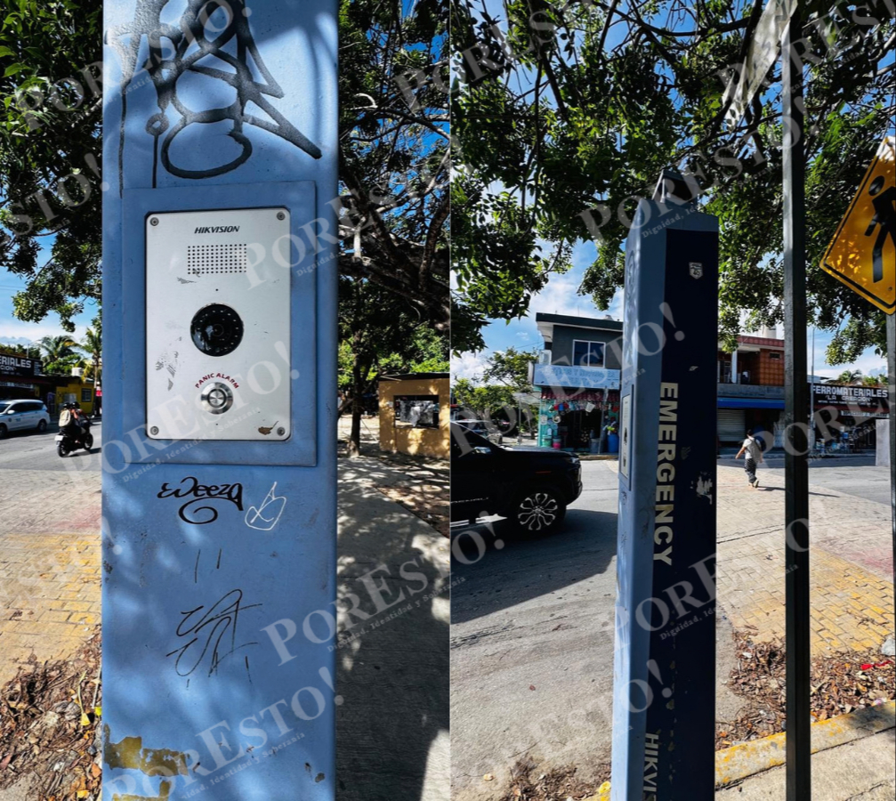 Habitantes de Playa del Carmen piden modernizar la seguridad con tecnología y botones de pánico