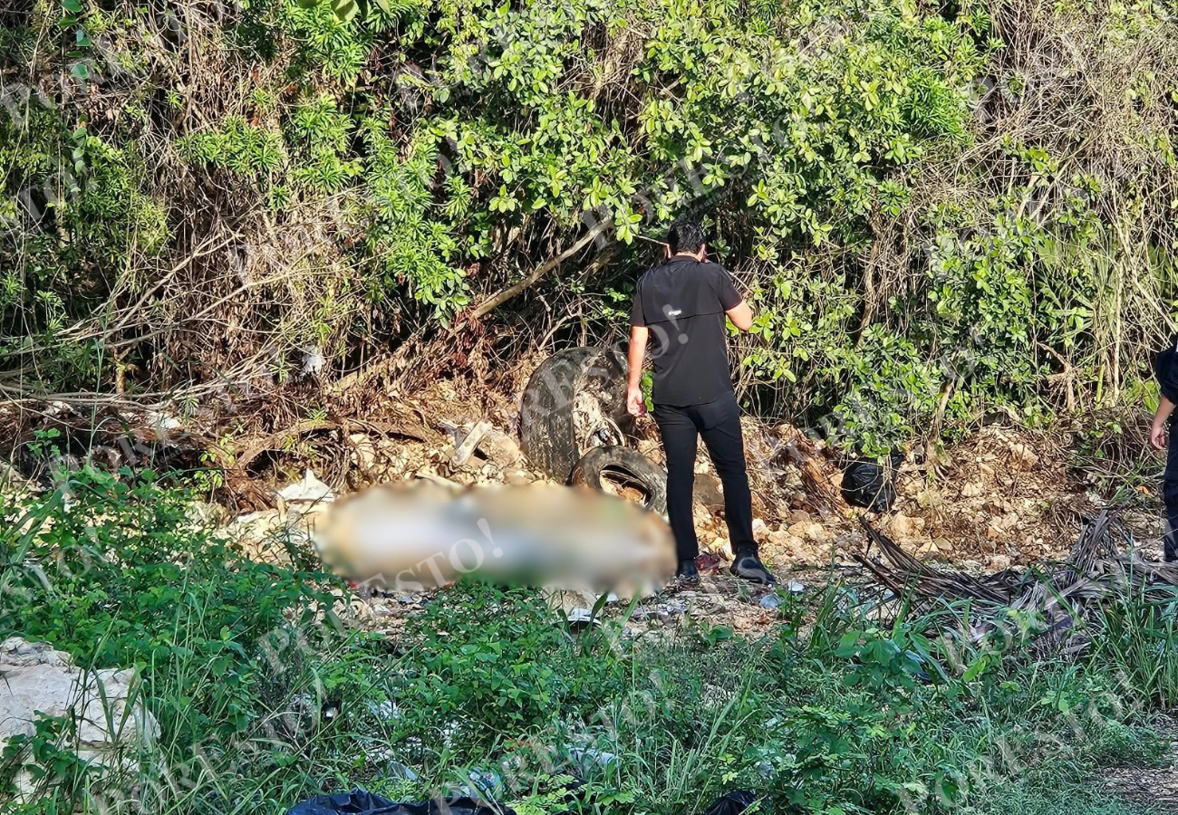 Fue un grupo de mototaxistas quienes hallaron el cuerpo tirado en la orilla de un área de maleza