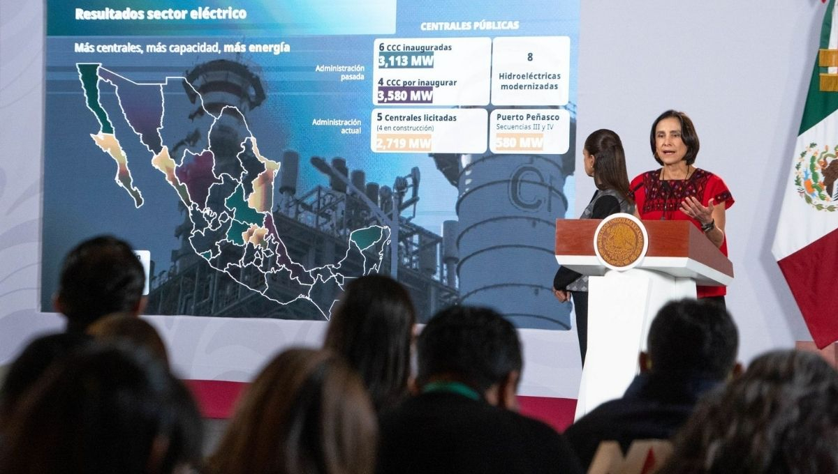Luz Elena González, secretaria de Energía