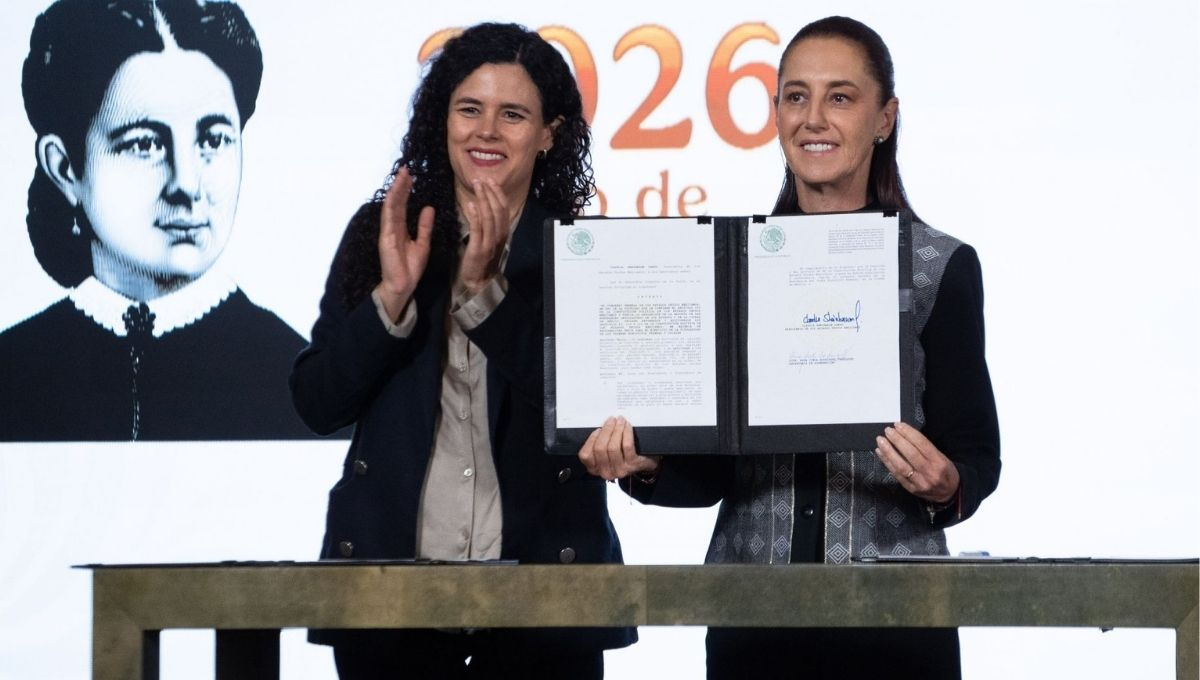 La presidenta Claudia Sheinbaum Pardo firmó el decreto de la reforma constitucional