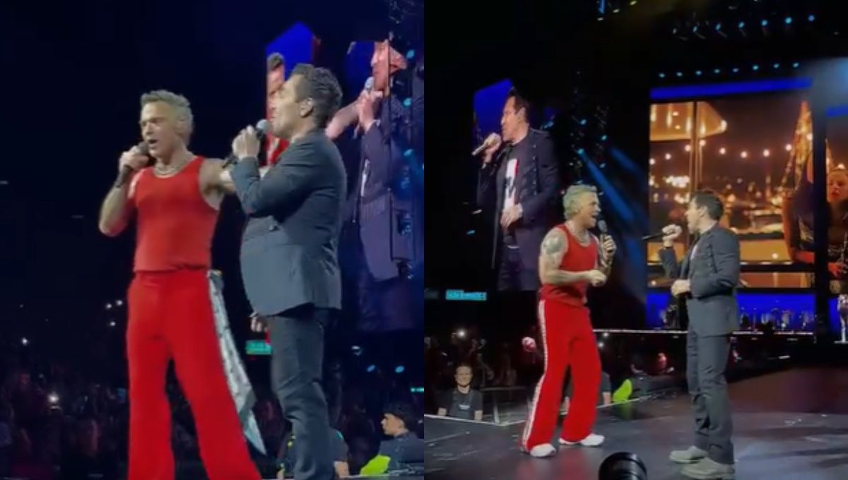 Robbie Williams invita a Omar Chaparro a cantar en la CDMX.