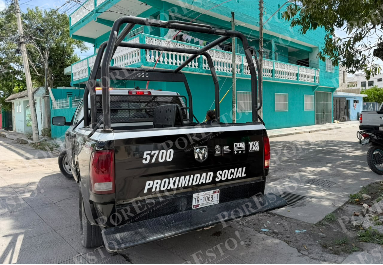 La Fiscalía colocó cintas de acordonamiento en la entrada de la habitación
