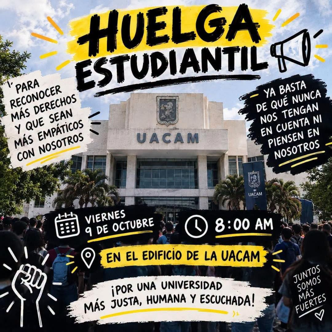 La protesta todavía no está confirmada y algunos estudiantes se deslindaron de la convocatoria.