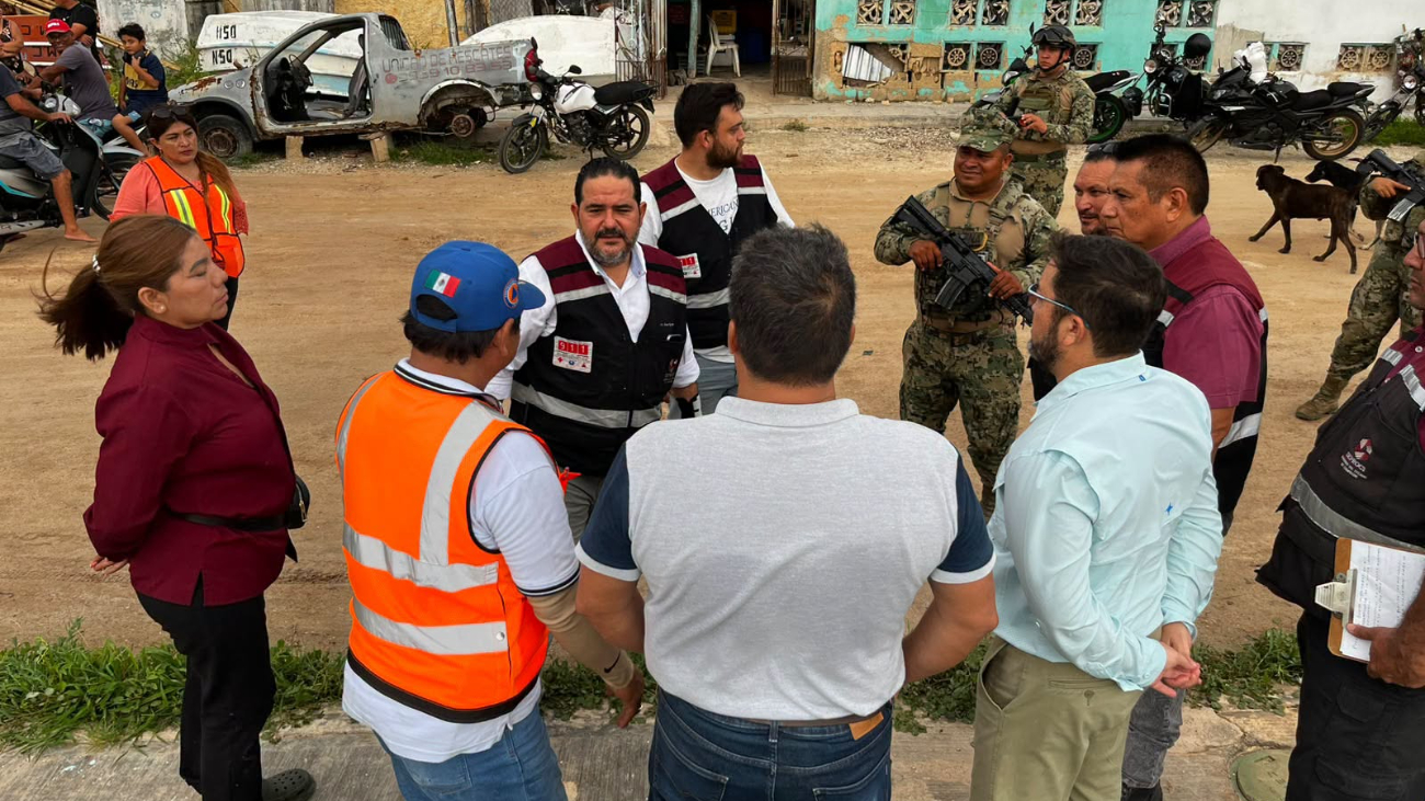 Se habilitan refugios y continúan las evacuaciones en Campeche