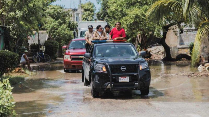 Procivy reporta saldo blanco en Yucatán tras lluvias y oleaje de Isaías