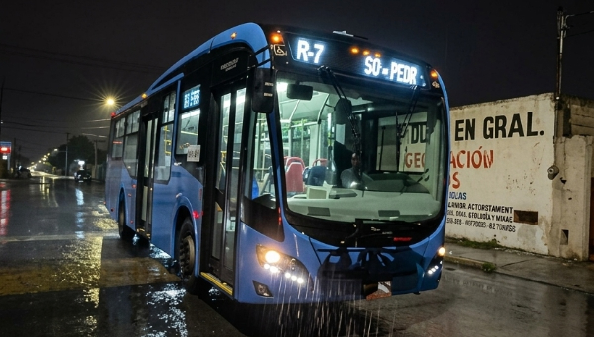 Transporte público de Yucatán seguirá funcionando pese al Huracán Isaías