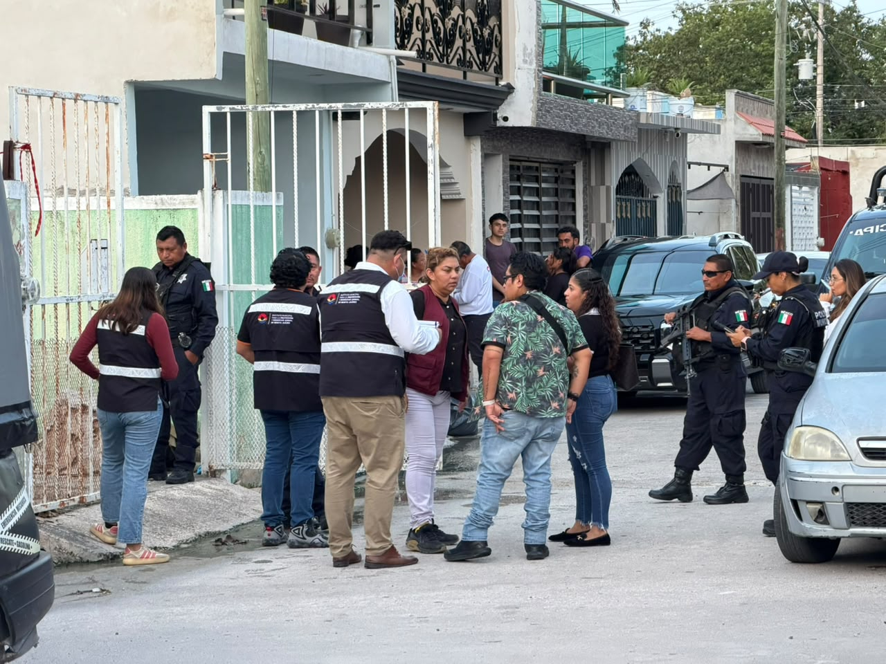 Las autoridades llegaron al domicilio donde se encontraban los animales.