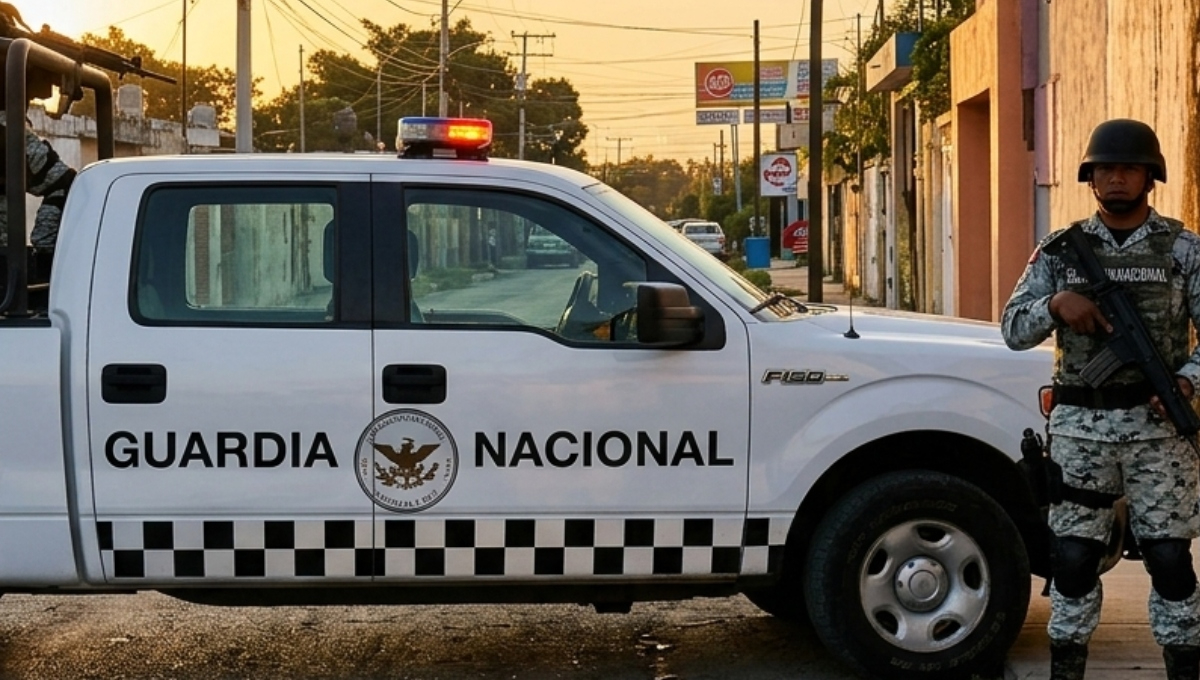 Guardia Nacional, Ejército y SSP despliegan operativo en Mérida