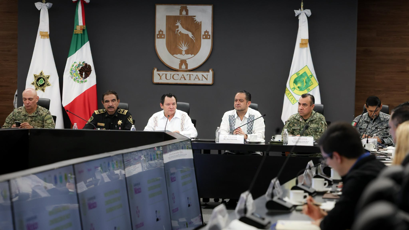 Joaquín Díaz Mena destaca vigilancia por Isaías y actuación policial en Montes de Amé y Chemax