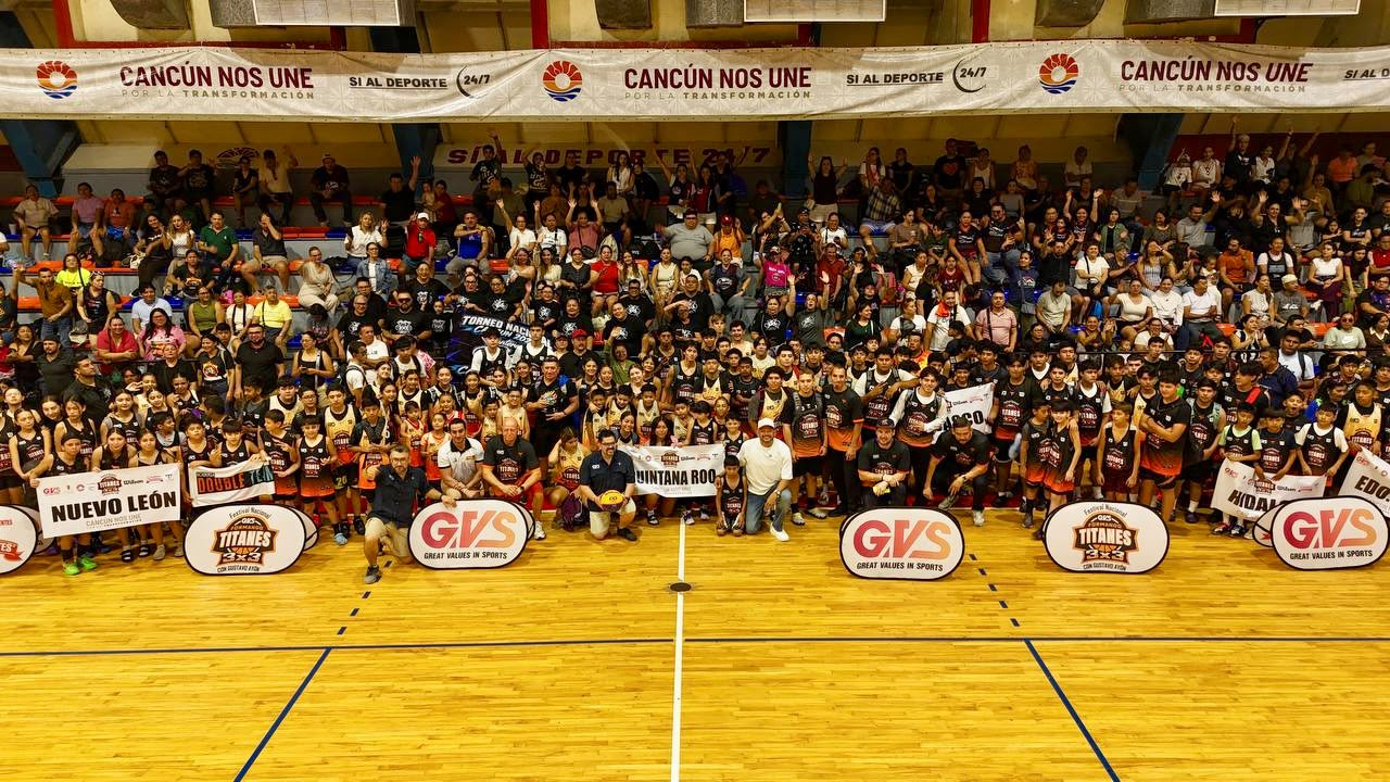 Jugadores de diferentes estados de la República participan en el festival.