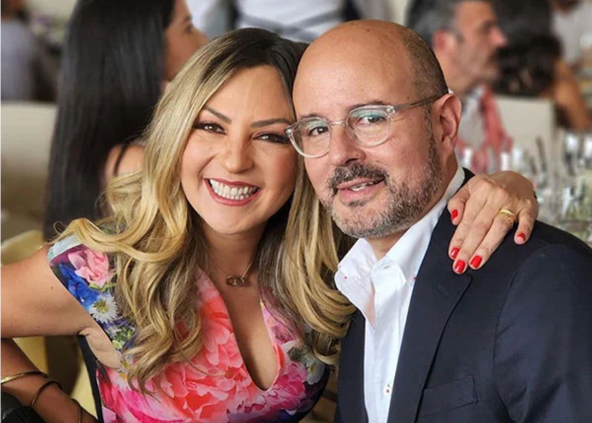 Mariana Ochoa y su novio empresario