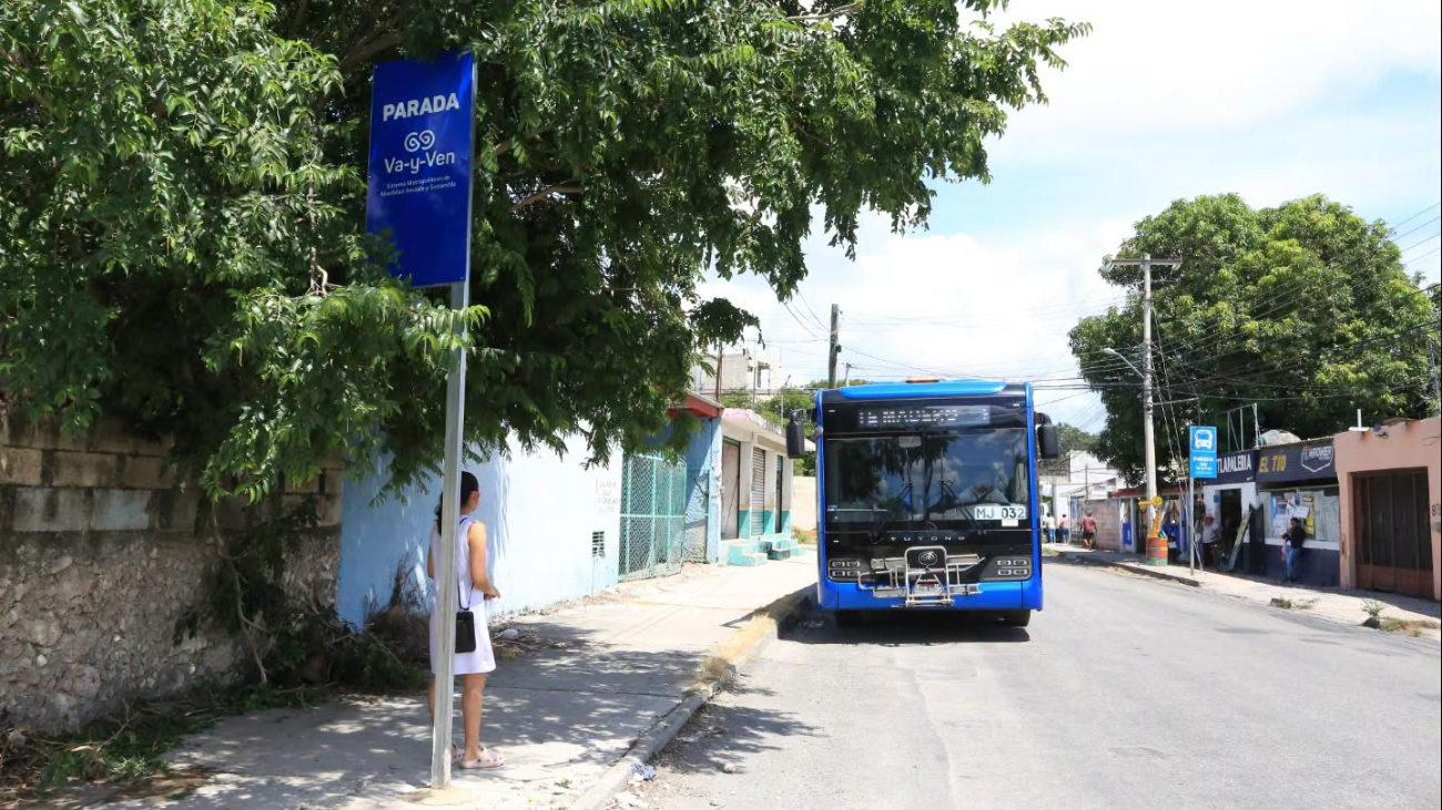 Mérida estrenará nueva ruta del Va y Ven este lunes 12 de octubre