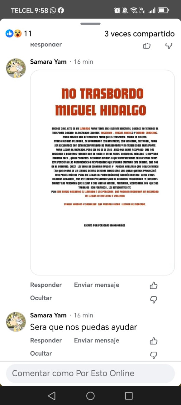 Inconformidad en colonias de Campeche por trasbordos en transporte urbano