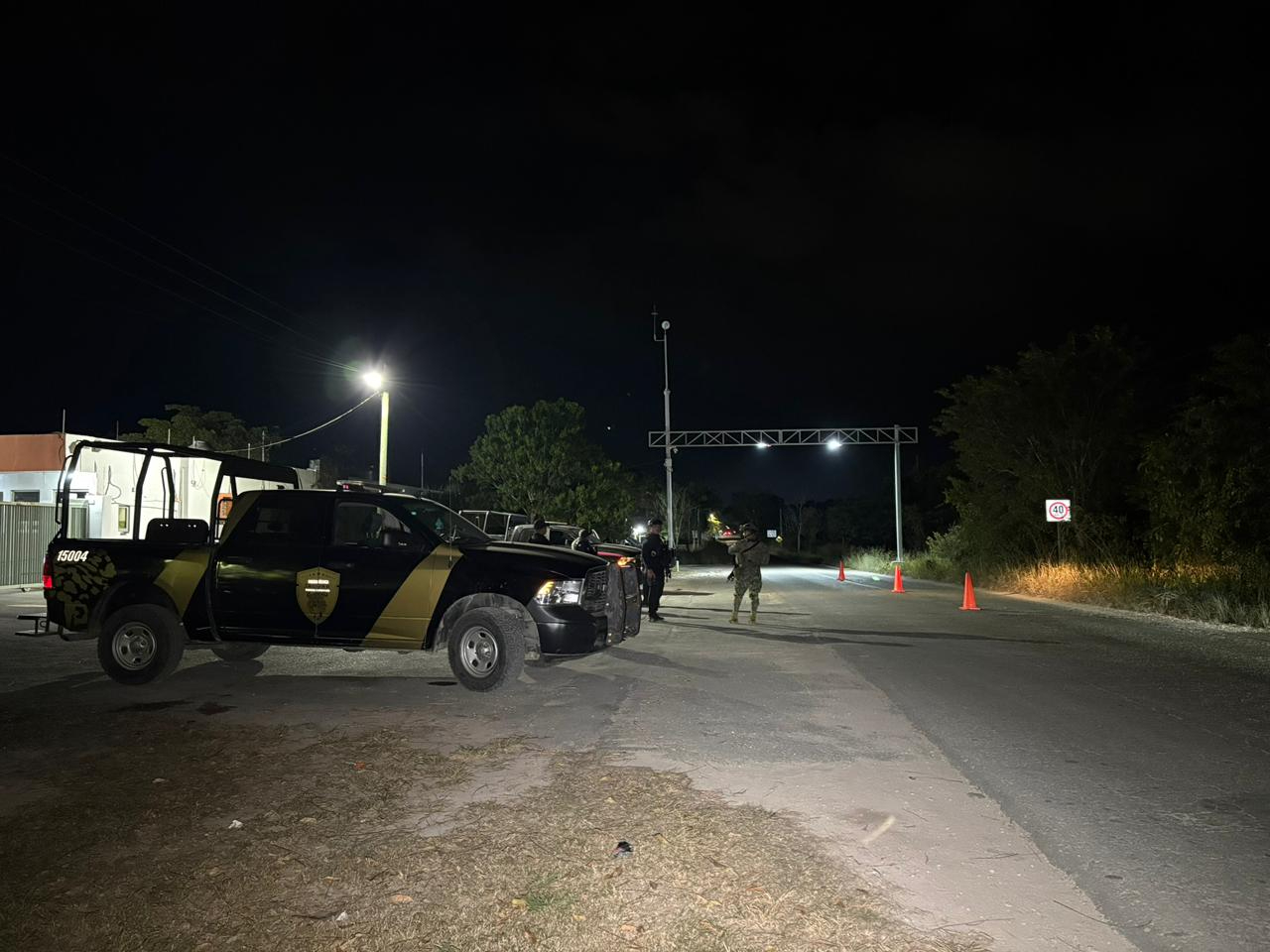 Autoridades instalaron filtros de seguridad en los accesos a la zona centro del estado tras los bloqueos carreteros
